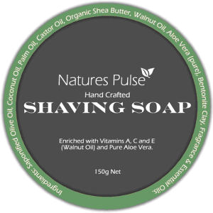 Graphic Design - Shaving soap label